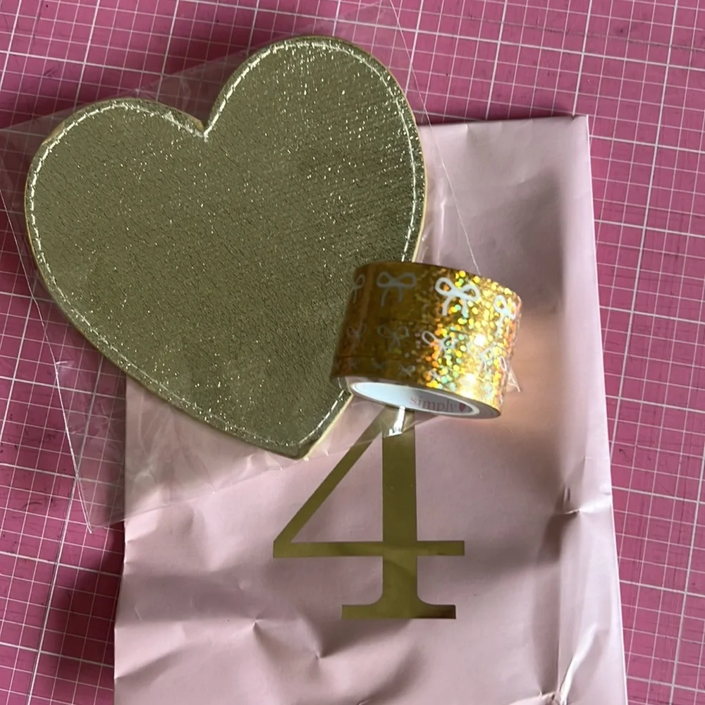 NEW  Simply Gilded partial Advent box day #2, 4, 6, 9, 10.